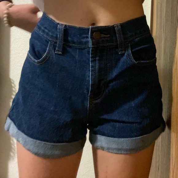 Old Navy Pants - Old Navy Dark Jean Shorts
